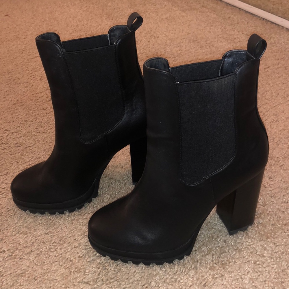 Black Ankle Booties